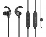 CELEBRAT Bluetooth earphones A7-BK, μικρόφωνο HD, magnetic, 10mm, μαύρα
